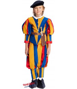 Costume carnevale - GUARDIA SVIZZERA BABY